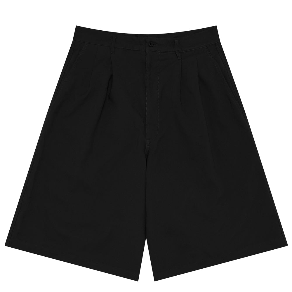 COMME DES GARÇONS SHIRT Pleated Wide Leg Shorts