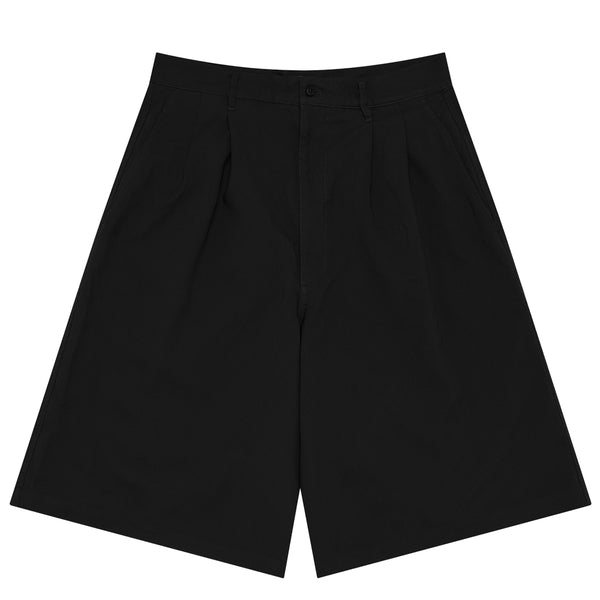 COMME DES GARÇONS SHIRT Pleated Wide Leg Shorts