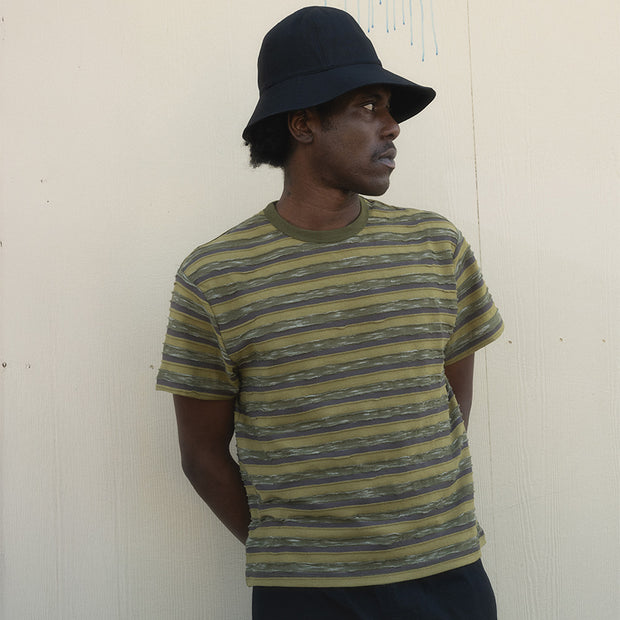 BRAIN DEAD Casey Striped T-shirt