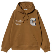 CARHARTT WIP Hooded Brown Ducks Sweat