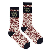 BRAIN DEAD Paneled Logo Crew Socks