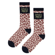 BRAIN DEAD Paneled Logo Crew Socks