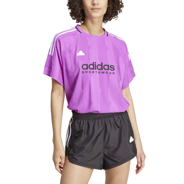 ADIDAS Tiro Cut 3-Stripes Jacquard Boyfriend Tee