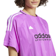 ADIDAS Tiro Cut 3-Stripes Jacquard Boyfriend Tee