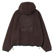 CARHARTT WIP W  Hooded Helix Fleece Jacket