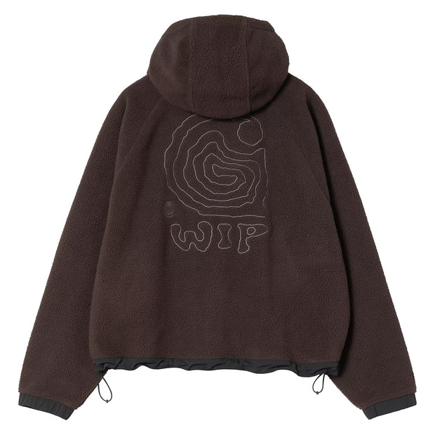 CARHARTT WIP W  Hooded Helix Fleece Jacket