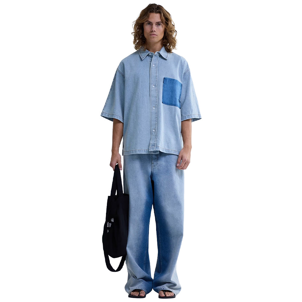 NEW AMSTERDAM SURF ASSOCIATION Lyocell Short Sleeves Shirt