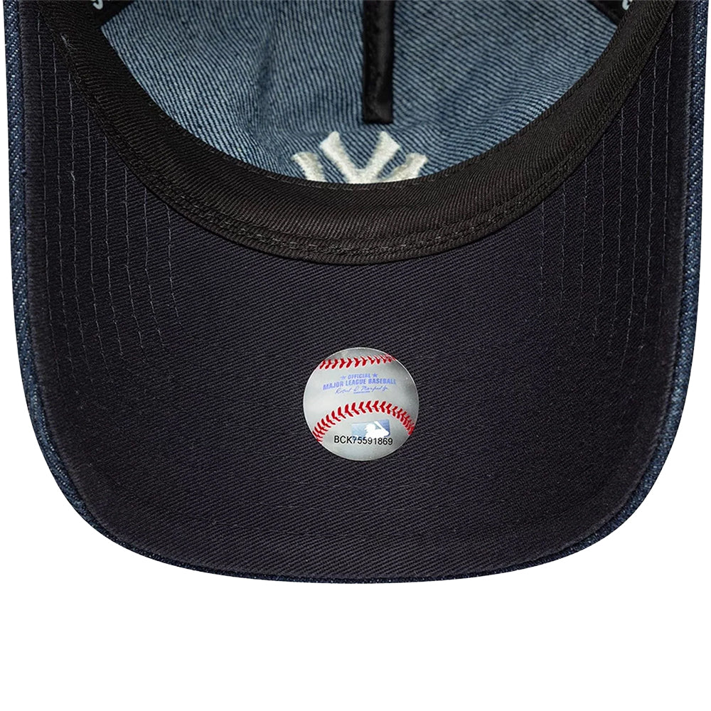 NEW ERA New York Yankees MLB Denim 9TWENTY A-Frame Adjustable Cap