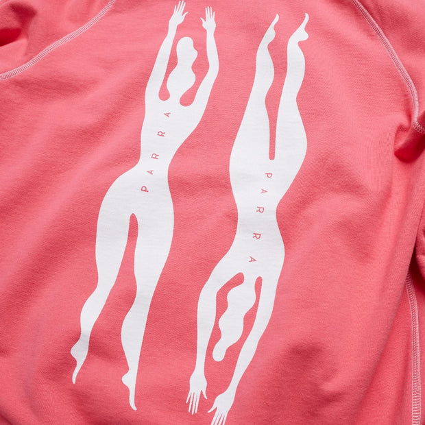 PARRA Under Pink Waters Hooded Sweatshirt