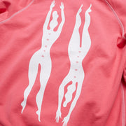 PARRA Under Pink Waters Hooded Sweatshirt