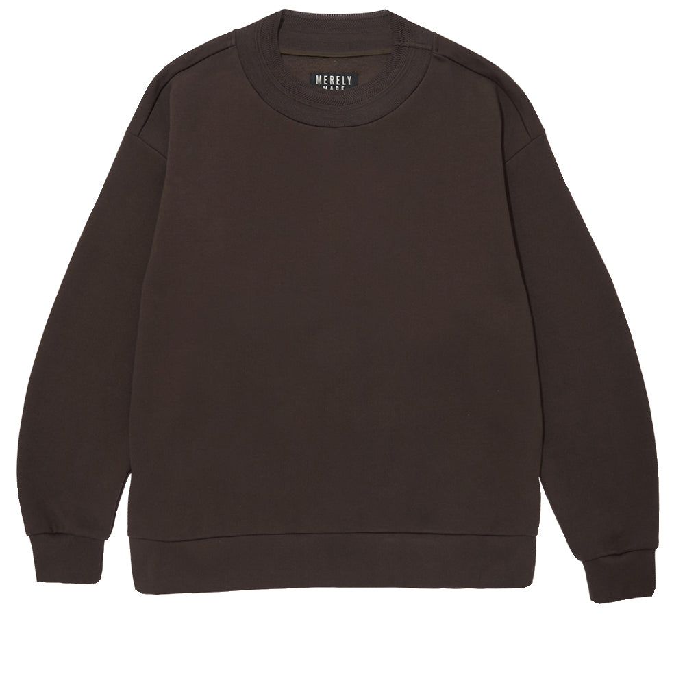 MERELY MADE Merely Premium Jacquard Wide Rib Sweatshirt