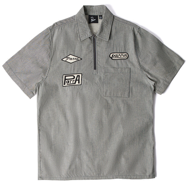 BY PARRA Work Later Short Sleeve Shirt
