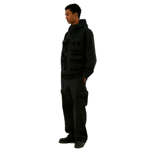 ARTE  3D Pockets Nylon Hooded Jacket