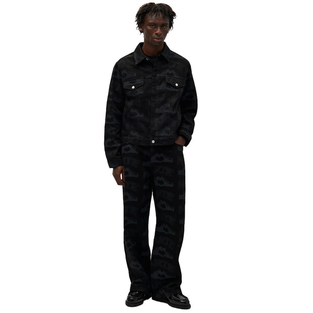 ARTE  Heart Printed Jacket