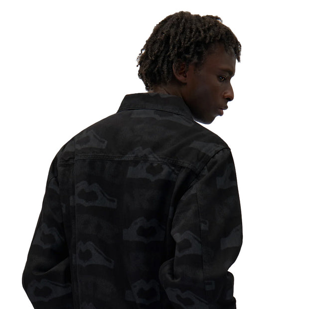 ARTE  Heart Printed Jacket