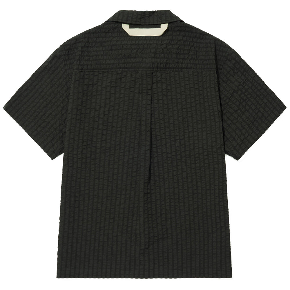 MERELY MADE Premium Wide Seersucker Cuban Collar Shirts