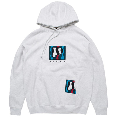 PARRA Zebra Striped P Hooded Sweatshirt