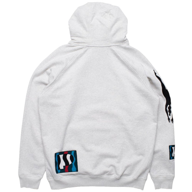 PARRA Zebra Striped P Hooded Sweatshirt