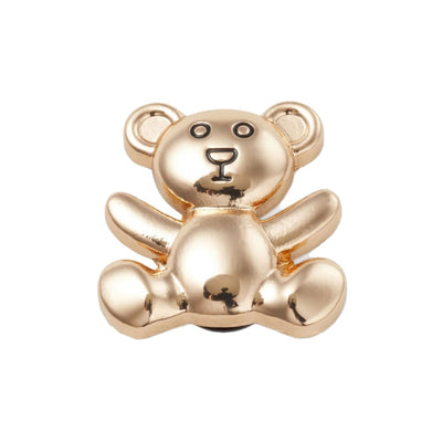 CROCS Gold Teddy Bear