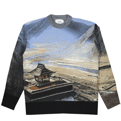 BONSAI Pagoda Crewneck Sweater