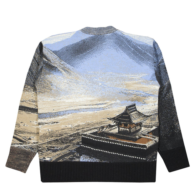 BONSAI Pagoda Crewneck Sweater