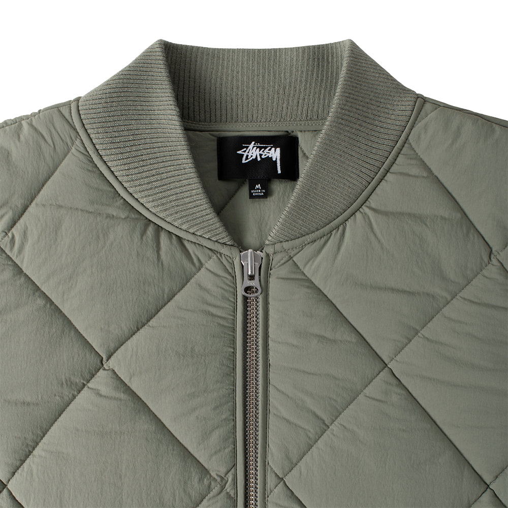 STUSSY Dice Quilted Liner Jacket