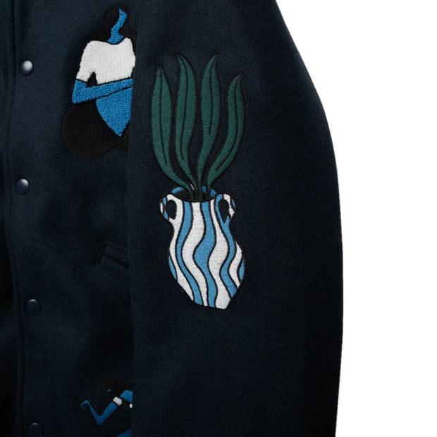 PARRA Run Sit & Bike Varsity Jacket