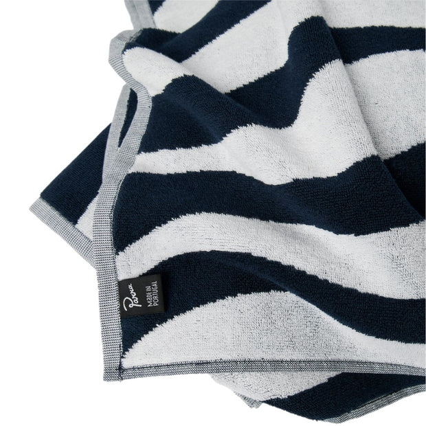 PARRA Waves of the navy bath towel 2 set
