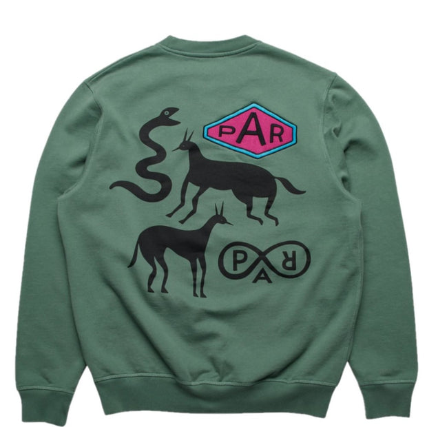 PARRA Snaked By a Horse Crew Neck Sweat