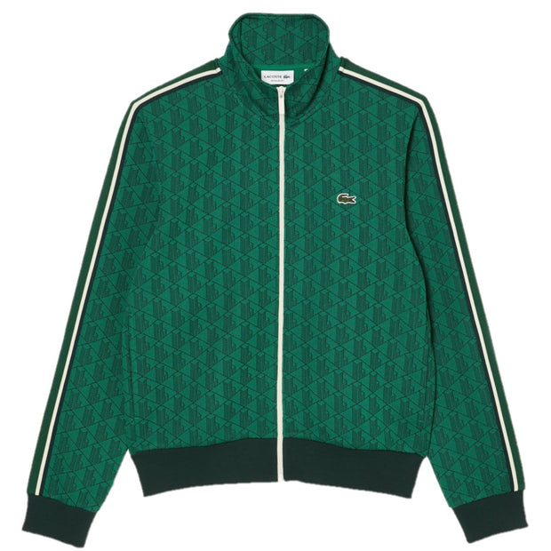 LACOSTE Full Zip Jacquard Monograms Jacket