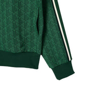 LACOSTE Full Zip Jacquard Monograms Jacket