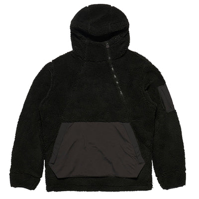 MAHARISHI Asym Fleece Hooded Pullover