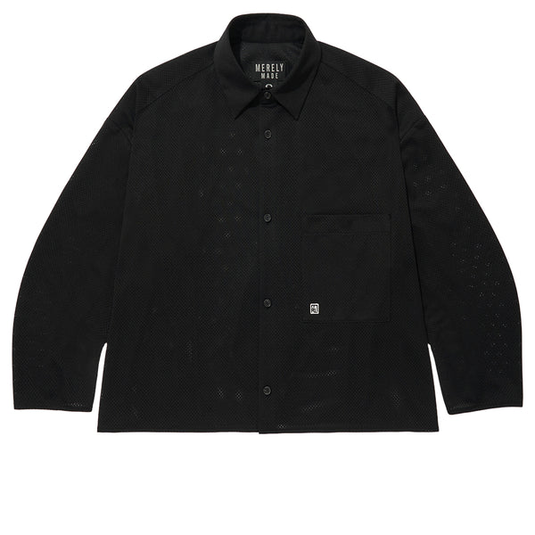 MERELY MADE Merely Us Mesh Cropped Shirt