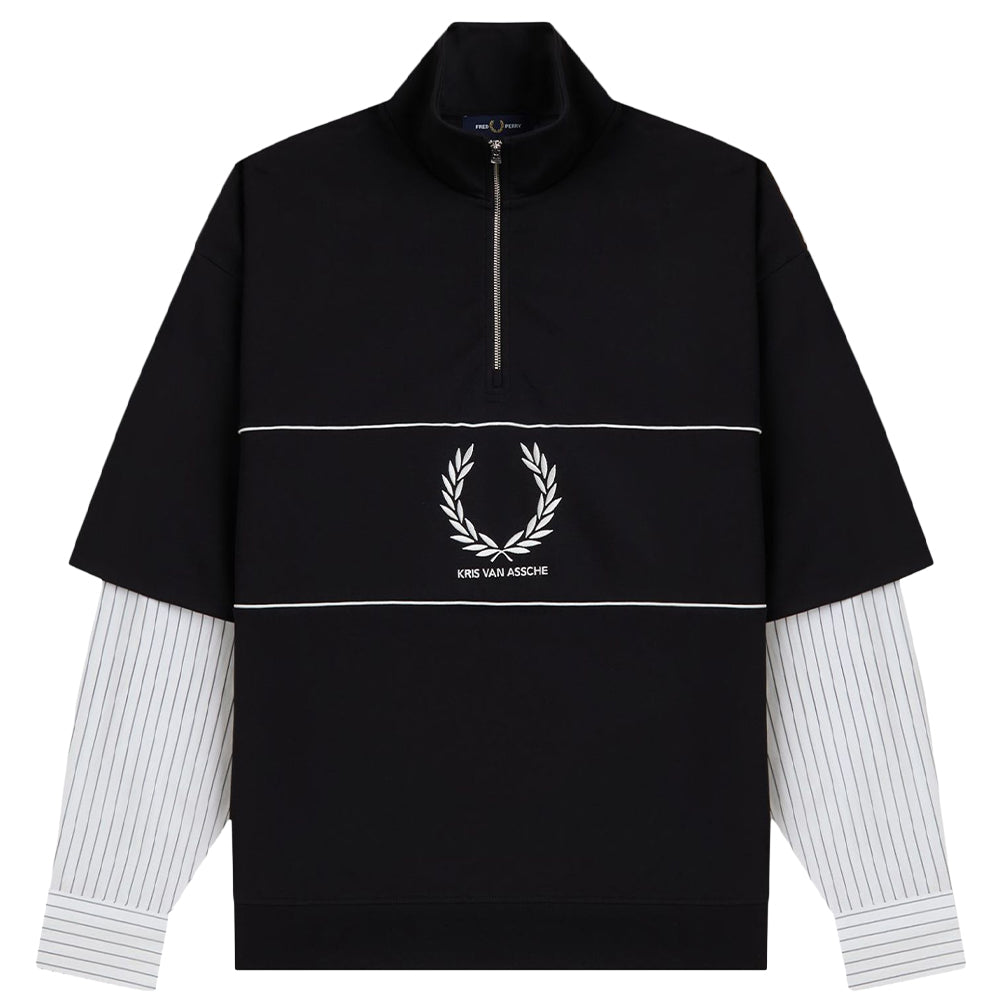 FRED PERRY Half Zip Sweatshirt