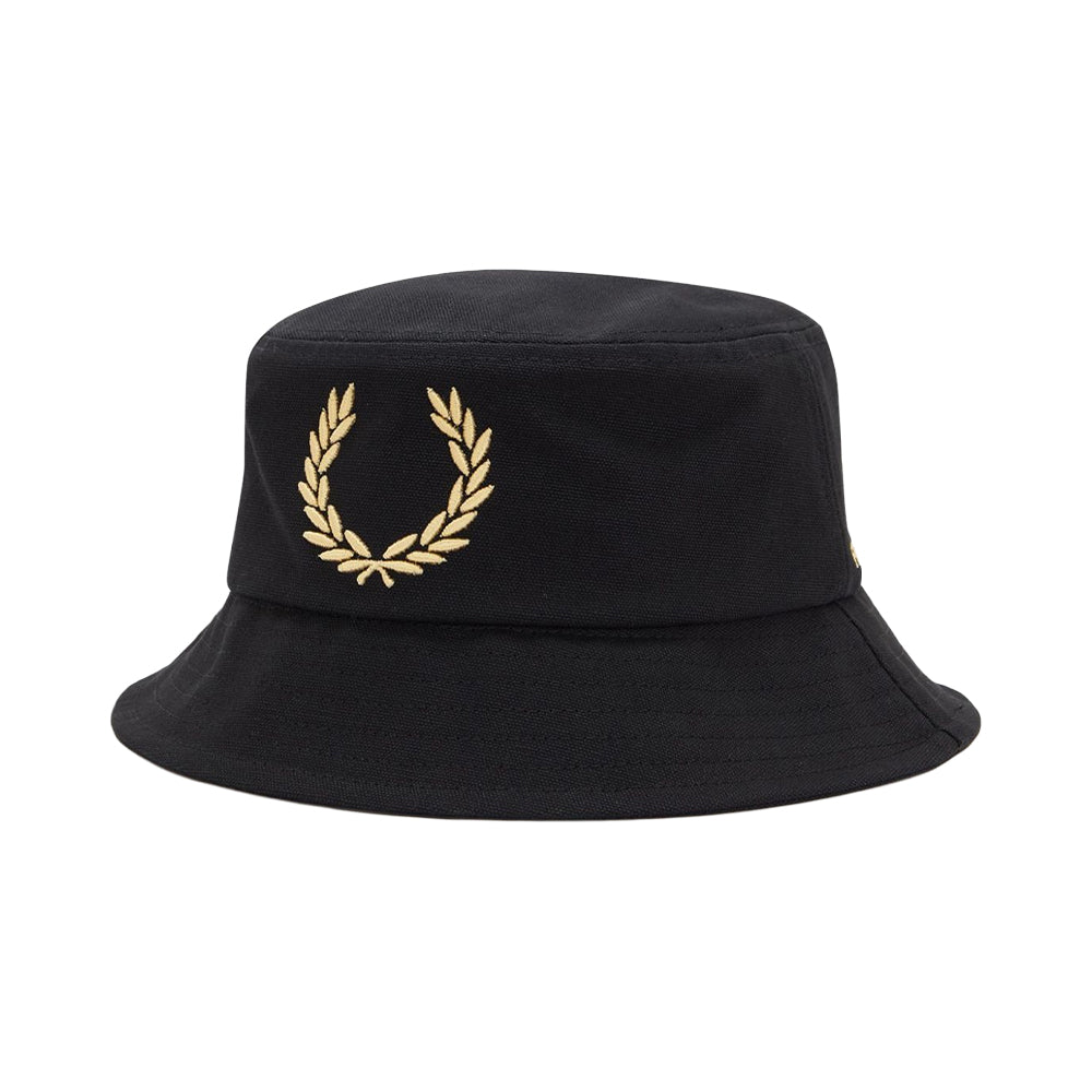 FRED PERRY Canvas Bucket Hat