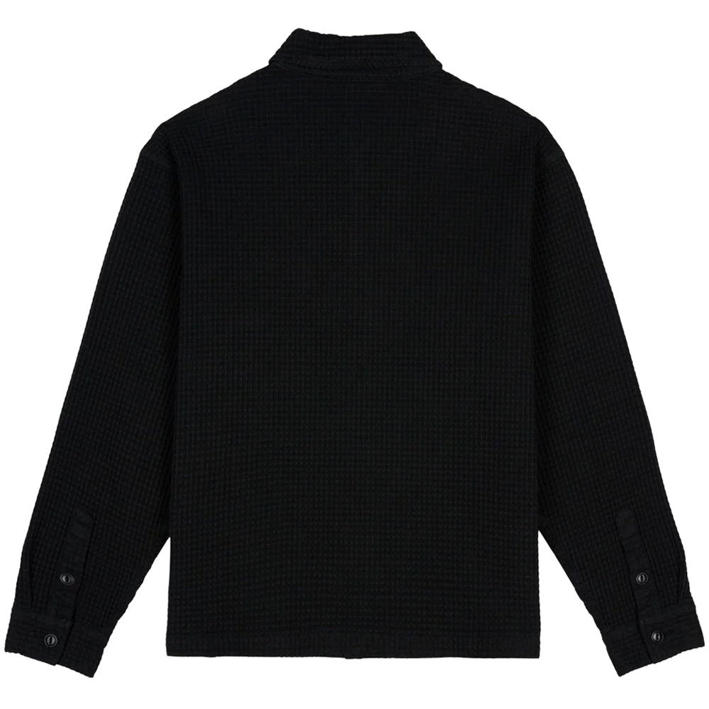BRAIN DEAD Waffle Button Front Shirt