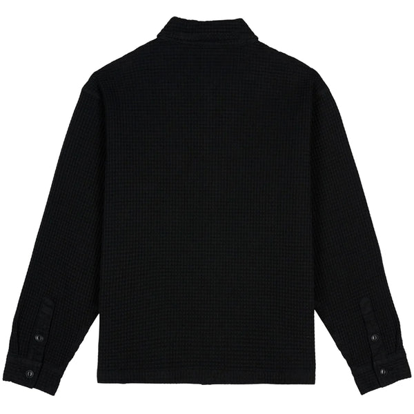 BRAIN DEAD Waffle Button Front Shirt