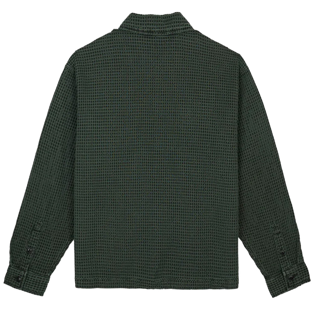 BRAIN DEAD Waffle Button Front Shirt