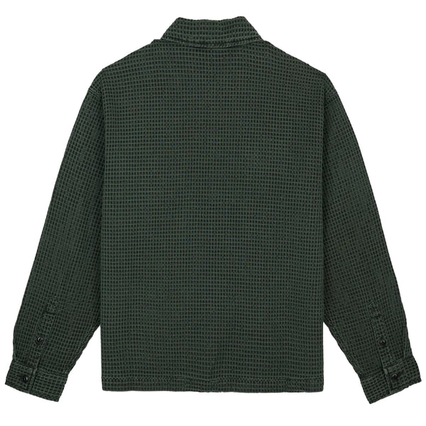 BRAIN DEAD Waffle Button Front Shirt
