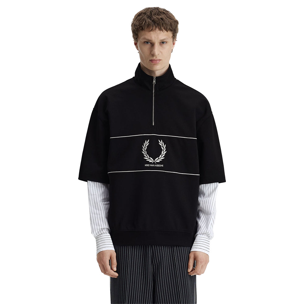 FRED PERRY Half Zip Sweatshirt