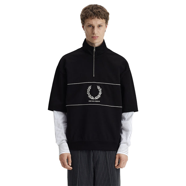 FRED PERRY Half Zip Sweatshirt