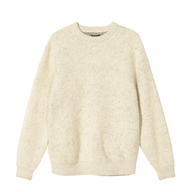 STUSSY - 8 BALL HEAVY BRUSHED MOHAIR SWEATER