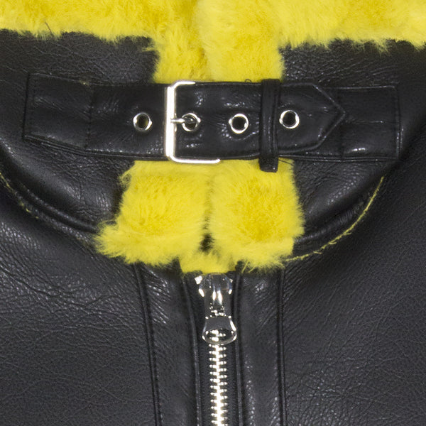 STAND STUDIO - Lindsey Jacket Bonded Faux Fur
