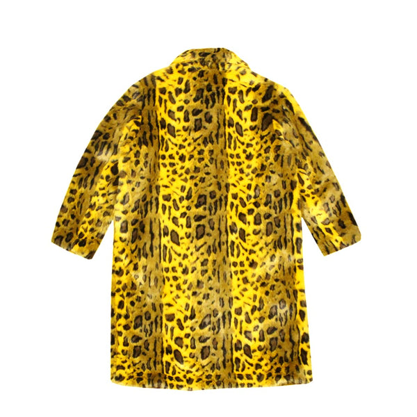 STAND STUDIO - MAXINE COAT YELLOW LEO