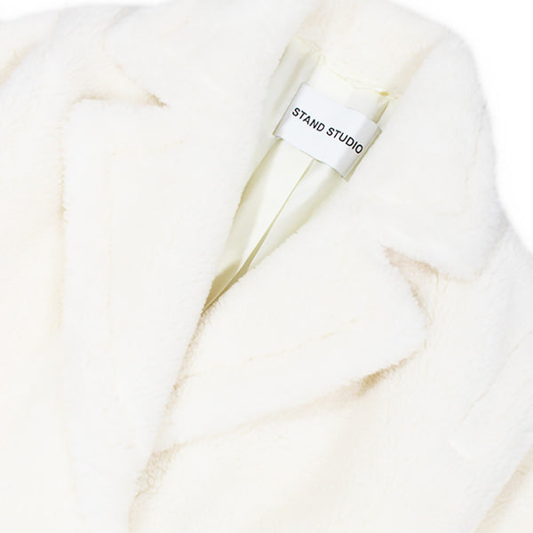 STAND STUDIO - MARIA COAT WHITE