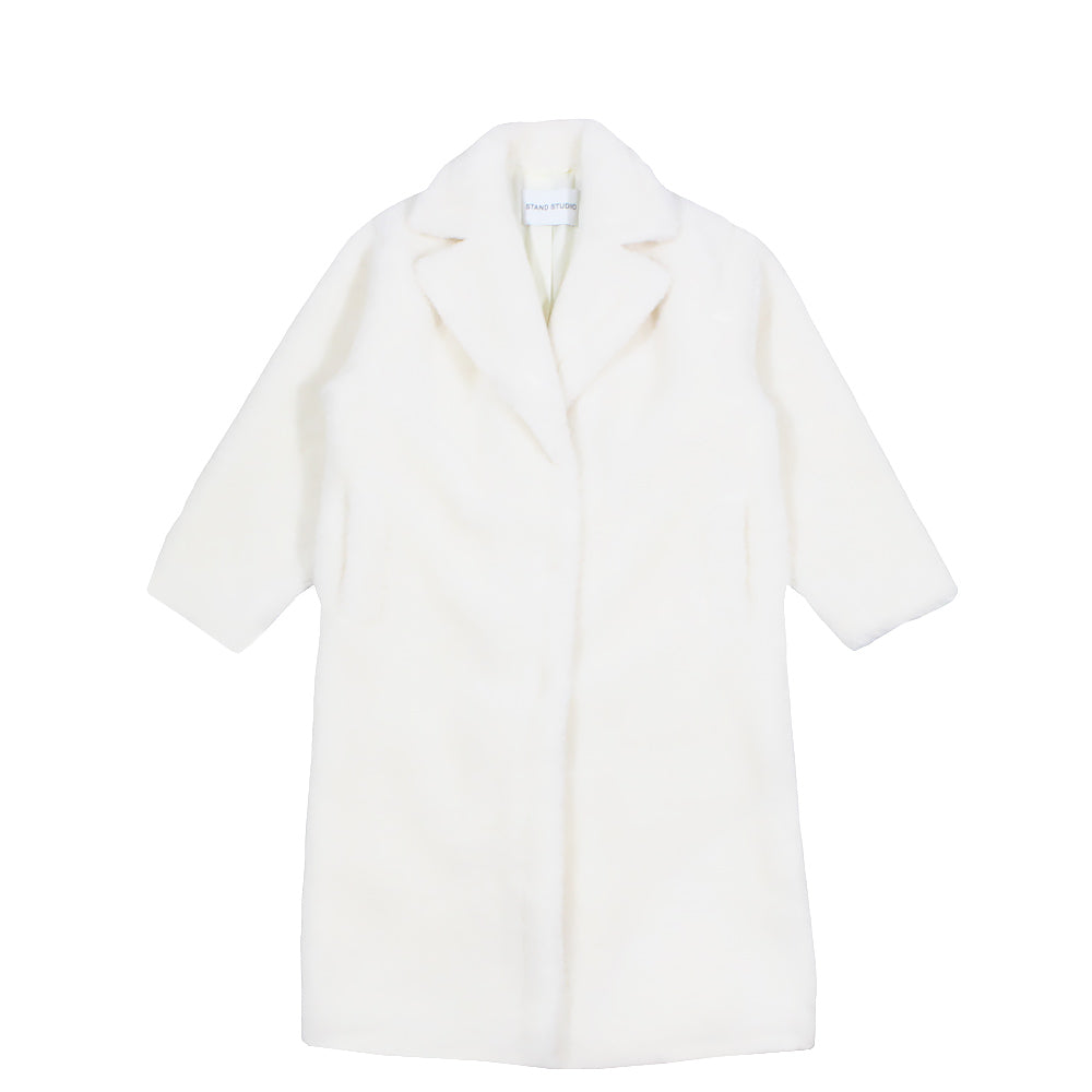 STAND STUDIO - MARIA COAT WHITE