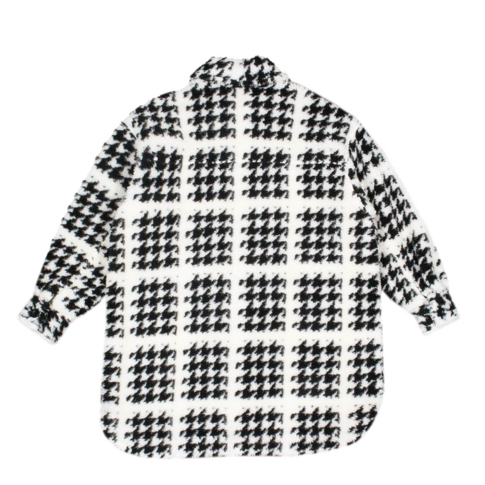 STAND STUDIO - SABI JACKET FAUX FUR PEPITA