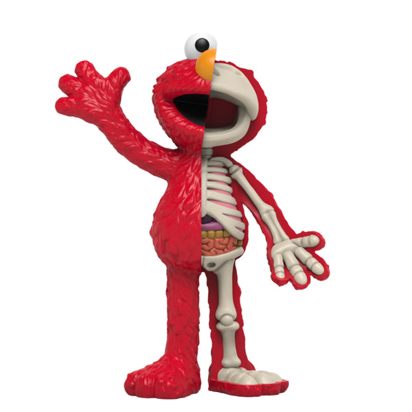 LIFE-SIZE XXRAY ELMO by Jason Freeny